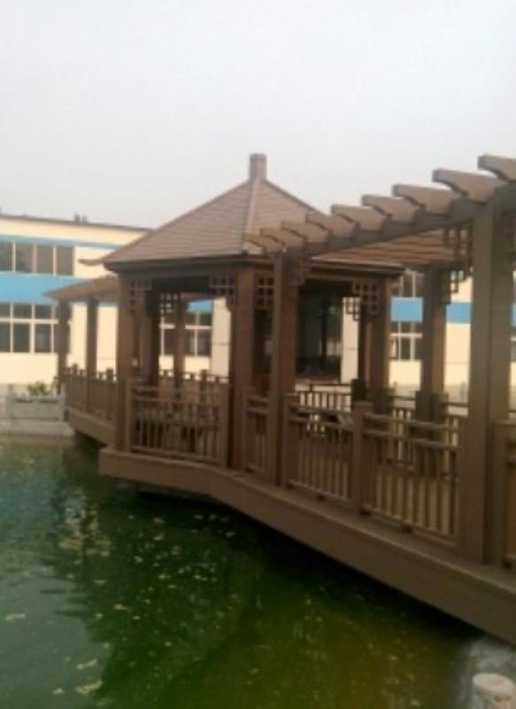 供應青島嶗山室外走廊花架制作