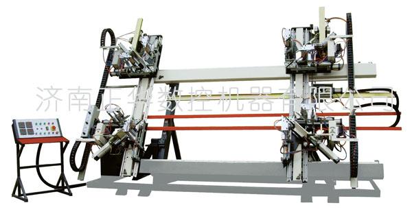 供应塑料门窗立式四角焊接机门窗设备