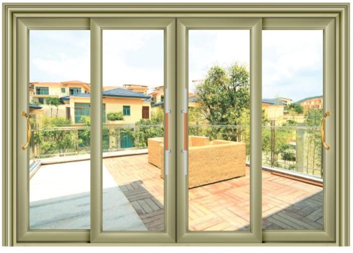 云南澳洲紅木重型推拉門廠家圖片