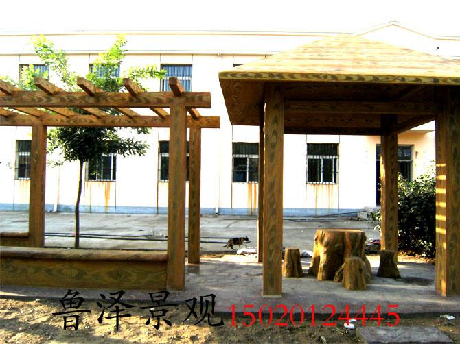 供應(yīng)仿木涼亭