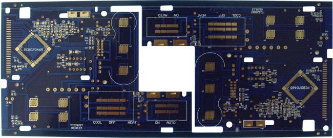 供應(yīng)雙面沉金線路板噴錫黑油