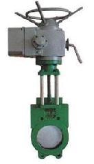 鑄鐵電動漿液閥廠家供應圖片