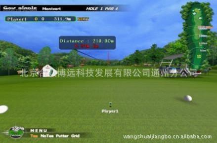 供應(yīng)室內(nèi)高爾夫模擬器-EAGLE高爾夫模擬器