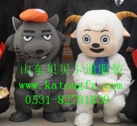 卡通人偶服裝喜羊羊灰太狼卡通人偶圖片
