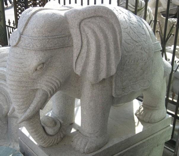 供應(yīng)福建石雕大象 * 吉祥如意 花崗巖大象石雕