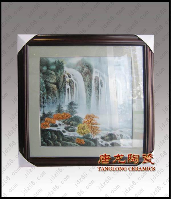 供應(yīng)青花瓷板像