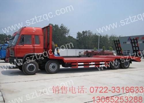 挖掘機平板車圖片/挖掘機平板車樣板圖 (2)