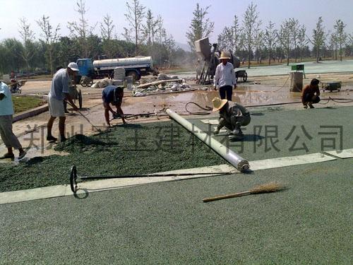 供应透水地坪,露骨料透水地坪图片