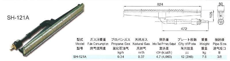 SH-121A瓦斯燃燒器圖片