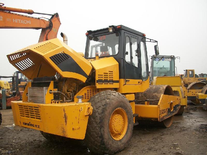 供應(yīng)*22噸龍工單鋼輪二手壓路機