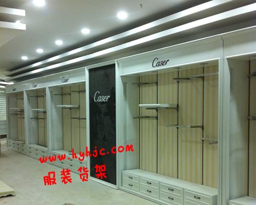 供應(yīng)天津恒源貨架廠 來樣定做 珠寶展柜 *展柜 貼皮烤漆展柜