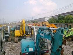 黑龍江二手挖掘機小松120圖片