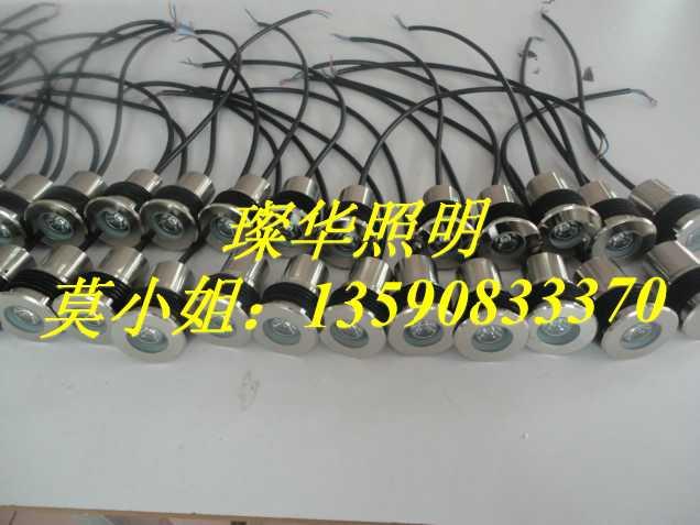 供應(yīng)1W大功率led水底燈全不銹鋼