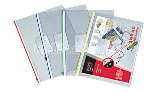 蘇州得力透明拉鏈袋A4/A5/B5圖片