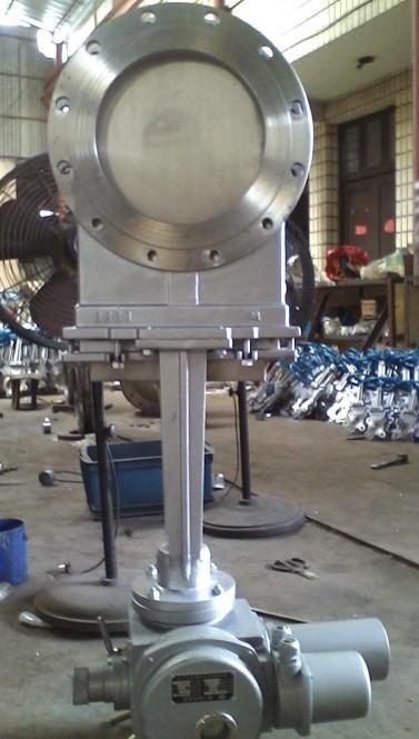 PZ943H電動刀型閘閥圖片