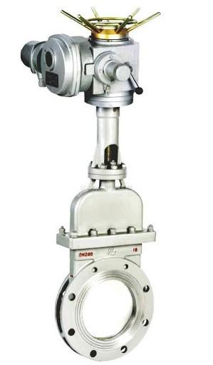 電動暗桿刀閘閥圖片