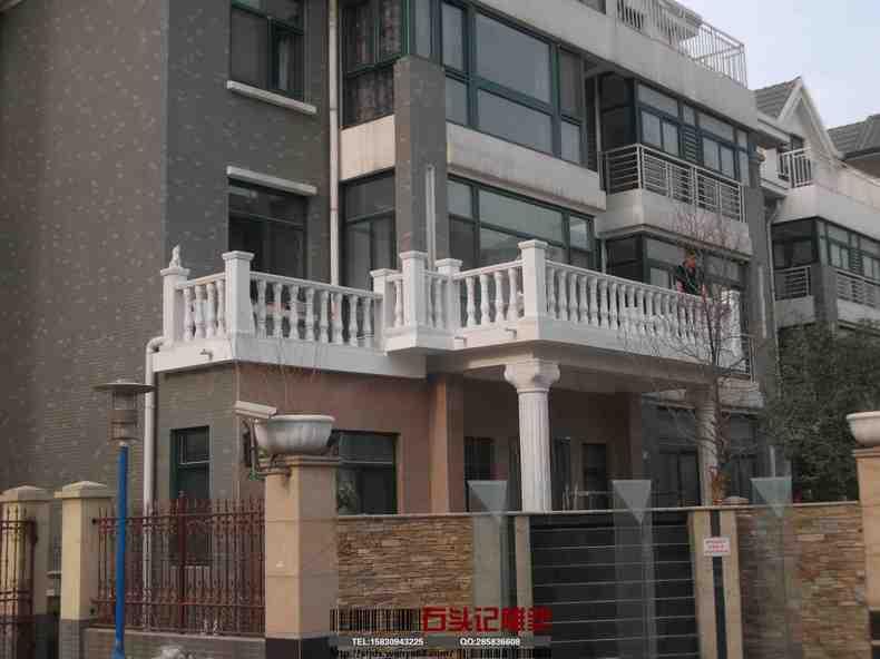 供應(yīng)石頭記雕塑陽臺(tái)柱石雕