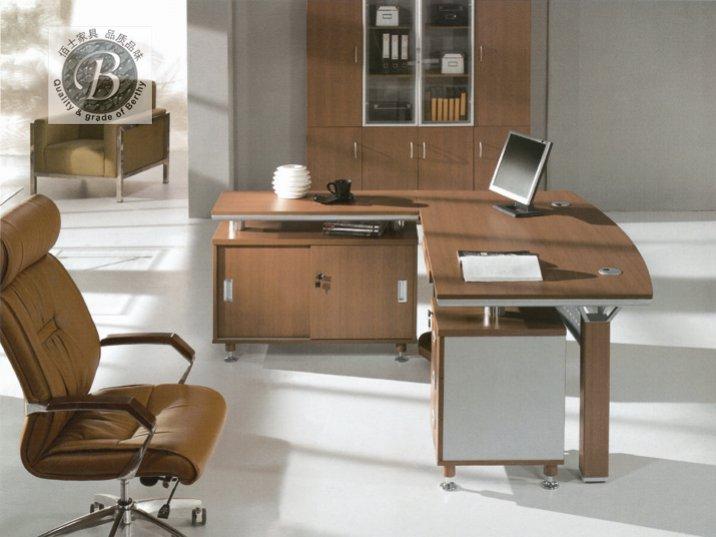 板式家具推薦G55板式大班臺(tái)圖片