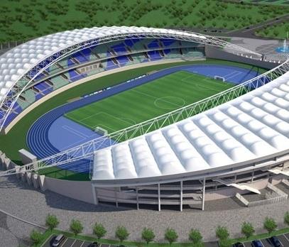 膜材料膜加工PVDF膜網(wǎng)球館膜圖片