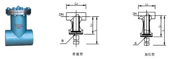 对焊连接直流式T型过滤器图片