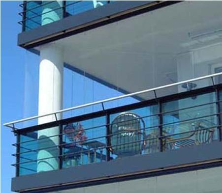 重慶無框陽臺窗