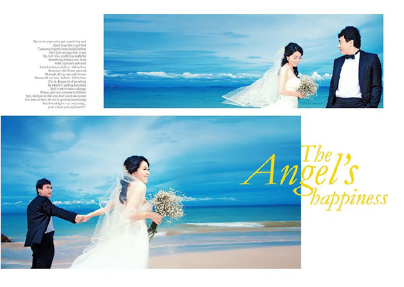 供應青島婚紗攝影哪家好圣羅尼亞四季拍