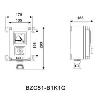 供應(yīng)LBZ-B3G三鈕LBZ-B3L三鈕掛式立式操作柱LBZB3