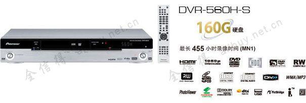 DVD录像机DVR560H图片