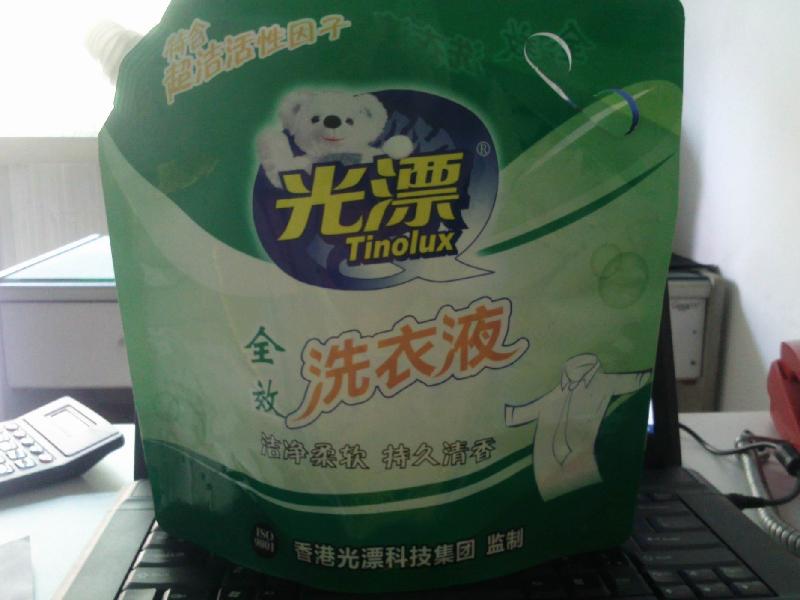 洗衣液軟包裝圖片