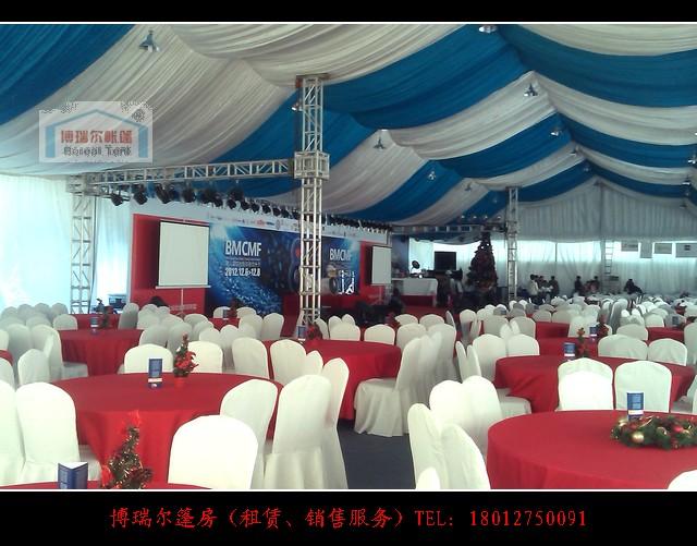 供應戶外展覽 尖頂人字頂組合篷房