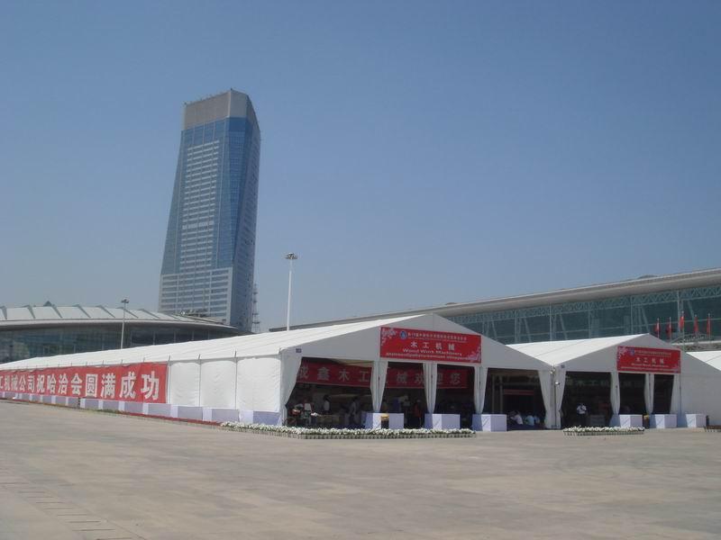 供應服裝展銷會篷房帳篷