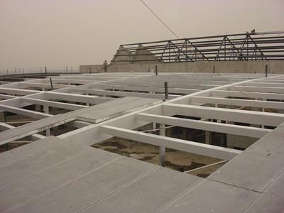 FRC保溫防火屋面夾芯板*