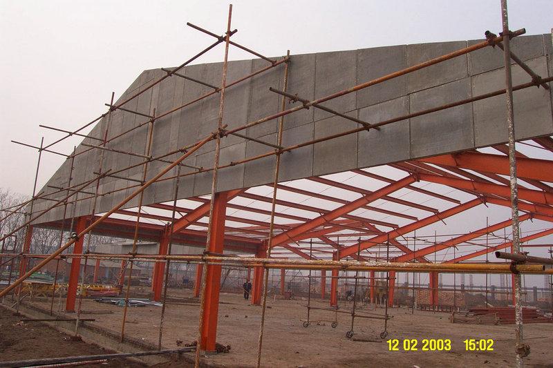 FRC保溫防火屋面夾芯板*