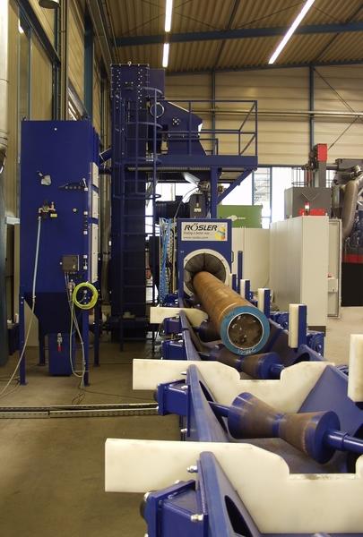 鋼管拋丸機(jī)圖片