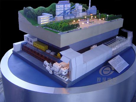 采煤機模型