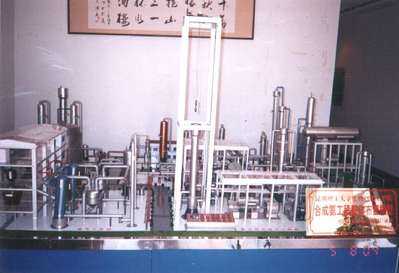 合成氨模型图片