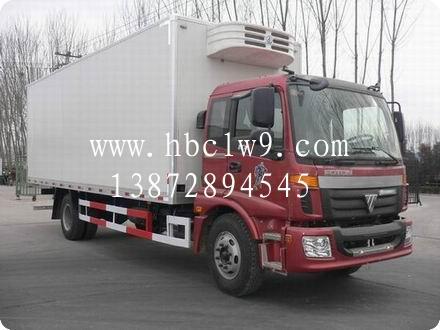 湖北程力福田冷藏車圖片