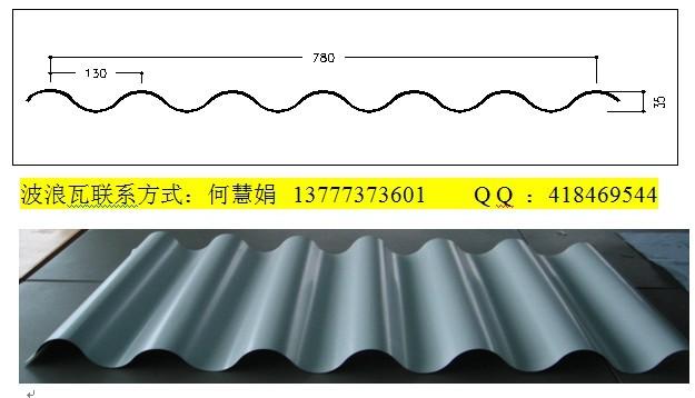 供應(yīng)YX32-130-780型彩鋁波浪板