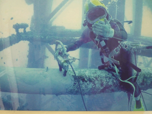 寶雞水下維修安裝切割圖片