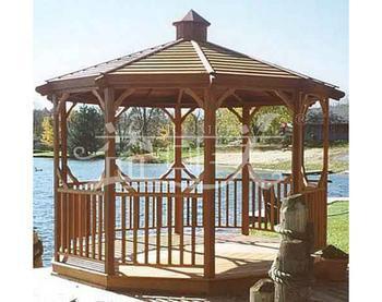 供應(yīng)郴州防腐木涼亭批發(fā)，郴州防腐木涼亭廠