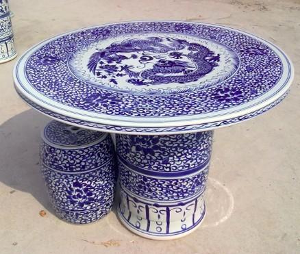 供應(yīng)批發(fā)定做瓷器陶瓷桌子凳子13979889711瓷器陶瓷定做定