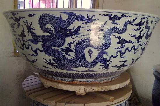 定做加工陳設(shè)瓷特大件瓷器陶瓷碗圖片/定做加工陳設(shè)瓷特大件瓷器陶瓷碗樣板圖 (4)