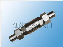 供應H12XH12H內(nèi)外螺紋止回閥