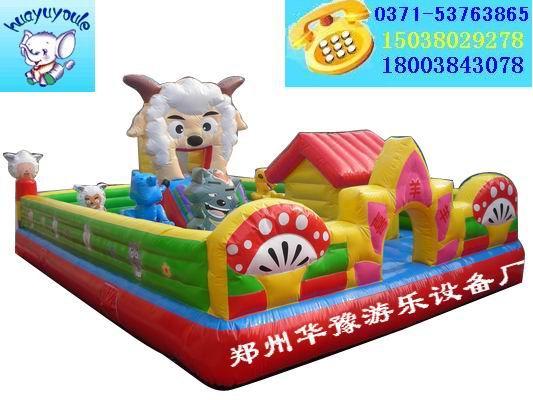 供應(yīng)充氣蹦蹦床喜羊羊樂(lè)園