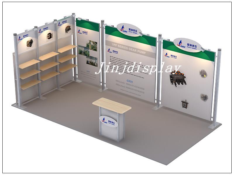 供應中小型展位，可重復使用