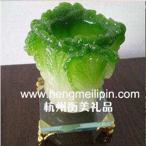 供應杭州禮品公司青花瓷旋轉(zhuǎn)筆筒百財筆筒水晶筆筒商務會議禮品定制定做