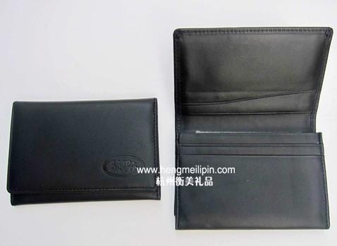 供應(yīng)杭州禮品名片夾卡包名片包錢包定做定制皮具禮品商務(wù)禮品定做定制訂購