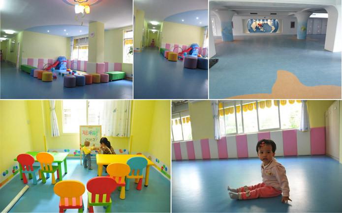 承接天津pvc地板施工圖片