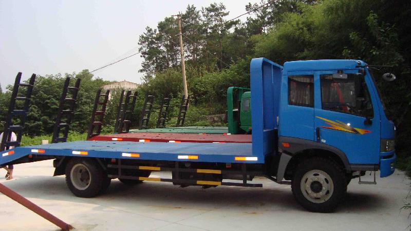 解放16噸平板運(yùn)輸車多少錢圖片