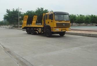 供應(yīng)紅巖后八輪290馬力礦用平板拖車｜礦用平板拖車專業(yè)生產(chǎn)廠家